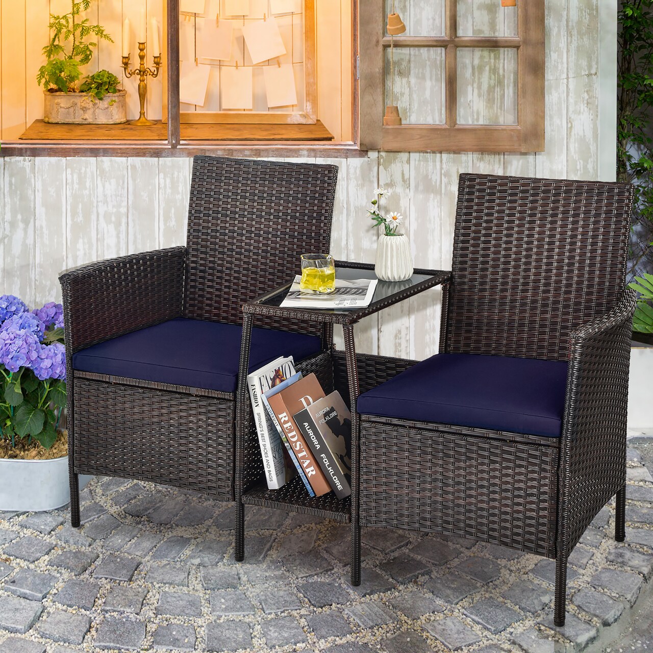 Costway discount wicker set